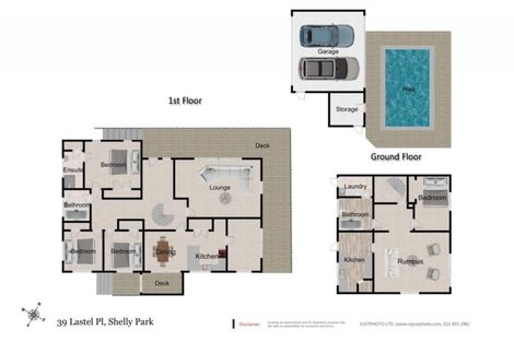 Photo of property in 39 Lastel Place, Shelly Park, Auckland, 2014