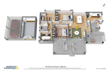 Photo of property in 51 Totara Street, Waiuku, 2123