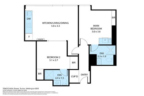 Photo of property in 704/212u Willis Street, Te Aro, Wellington, 6011