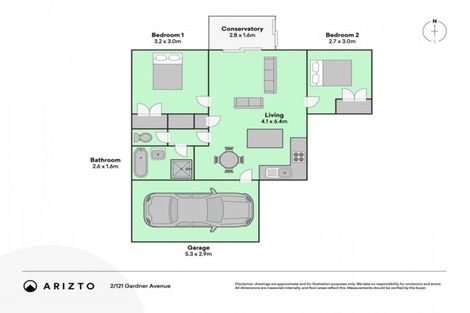 Photo of property in 2/121 Gardner Avenue, New Lynn, Auckland, 0600