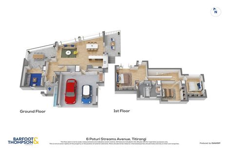 Photo of property in 6 Poturi Streams Avenue, Titirangi, Auckland, 0604