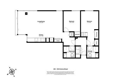 Photo of property in Vsp South, 405/166u Victoria Street, Te Aro, Wellington, 6011