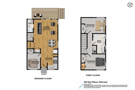 Photo of property in 5c Nea Place, Hillcrest, Auckland, 0627