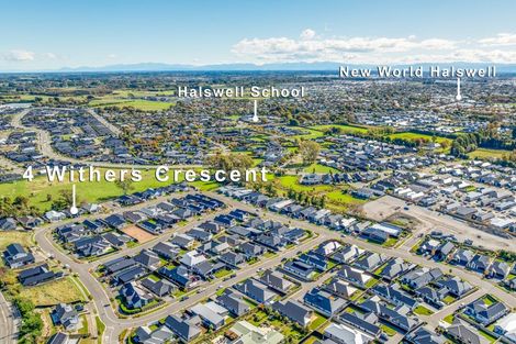 Photo of property in 4 Withers Crescent, Halswell, Christchurch, 8025