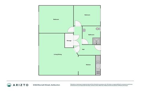 Photo of property in 3/363 Burnett Street, Ashburton, 7700