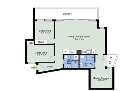 Photo of property in Soho Apartments, 1512/74 Taranaki Street, Te Aro, Wellington, 6011