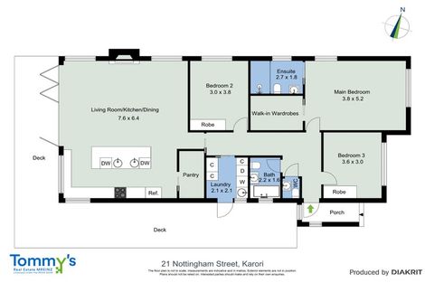 Photo of property in 21 Nottingham Street, Karori, Wellington, 6012