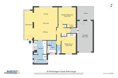 Photo of property in 2/10 Kentigern Close, Pakuranga, Auckland, 2010