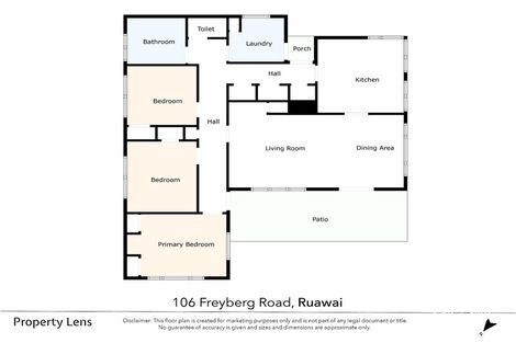 Photo of property in 106 Freyberg Road, Ruawai, 0530