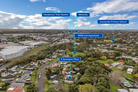 Photo of property in 9 Serwayne Place, Sunnyvale, Auckland, 0612