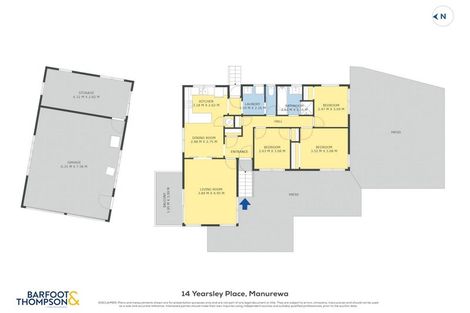 Photo of property in 14 Yearsley Place, Manurewa, Auckland, 2102