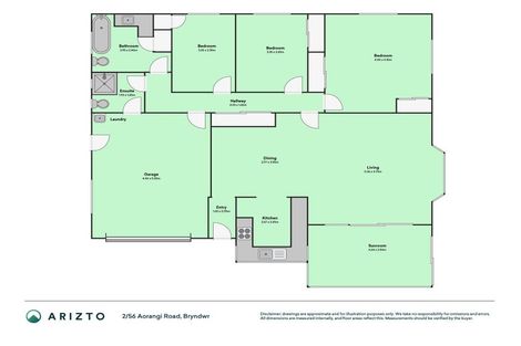 Photo of property in 2/56 Aorangi Road, Bryndwr, Christchurch, 8053