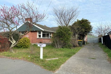 Photo of property in 14 Springhill Street, Avonhead, Christchurch, 8042