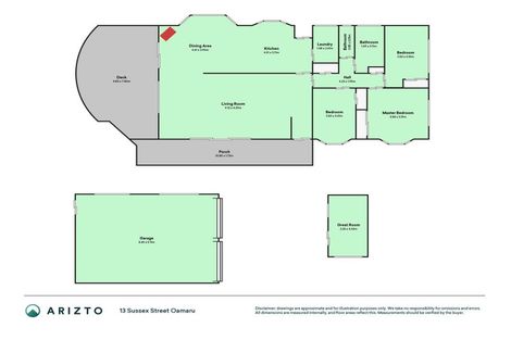 Photo of property in 13 Sussex Street, Weston, Oamaru, 9401