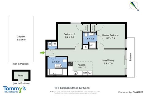Photo of property in Detroit Apartments, 302/181u Tasman Street, Mount Cook, Wellington, 6021
