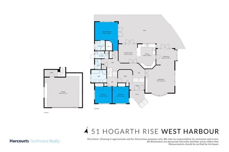 Photo of property in 51 Hogarth Rise, West Harbour, Auckland, 0618