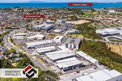 Photo of property in Apollo Apartments, 201/46 Rosedale Road, Rosedale, Auckland, 0632