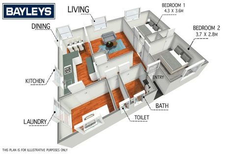 Photo of property in 2/5 Tokomaru Street, Welbourn, New Plymouth, 4312