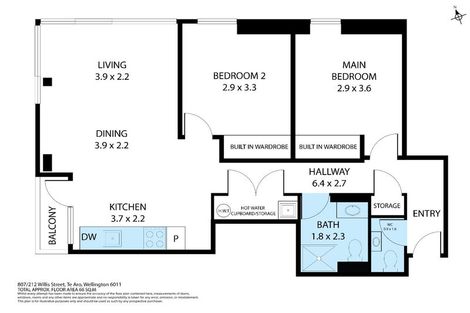 Photo of property in 807/212u Willis Street, Te Aro, Wellington, 6011
