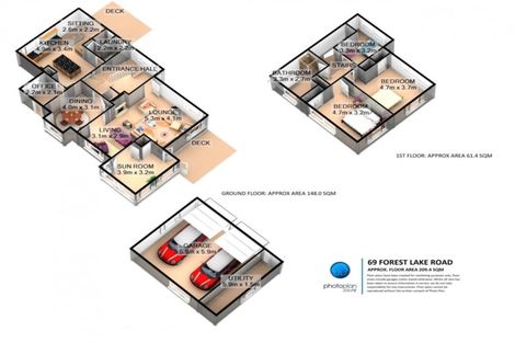 Photo of property in 69 Forest Lake Road, Forest Lake, Hamilton, 3200