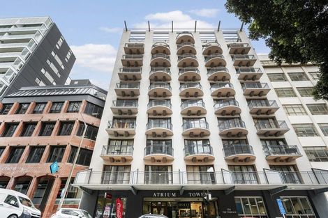 Photo of property in Atrium Towers, 8a/154 The Terrace, Wellington Central, Wellington, 6011