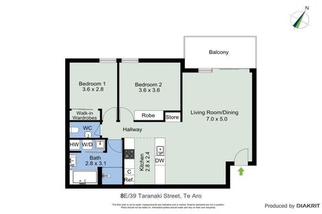 Photo of property in Bellagio Apartments, 8e/39 Taranaki Street, Te Aro, Wellington, 6011