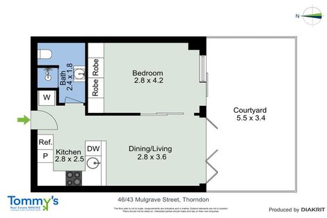 Photo of property in St Pauls Apartments, 46/43 Mulgrave Street, Thorndon, Wellington, 6011