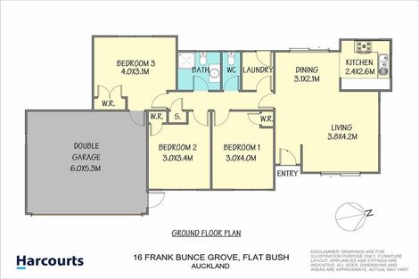 Photo of property in 16 Frank Bunce Grove, Flat Bush, Auckland, 2019