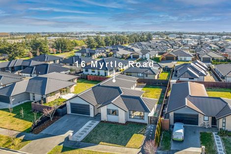 Photo of property in 16 Myrtle Road, Wigram, Christchurch, 8025