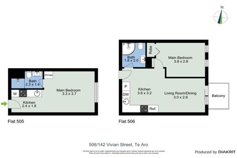 Photo of property in Dual Apartments, 506/142u Vivian Street, Te Aro, Wellington, 6011