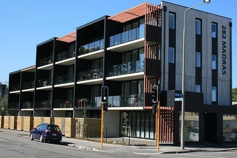 Photo of property in Leicester Executive Apartments, 303/282 Madras Street, Christchurch Central, Christchurch, 8011