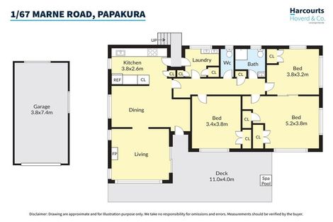 Photo of property in 1/67 Marne Road, Papakura, 2110