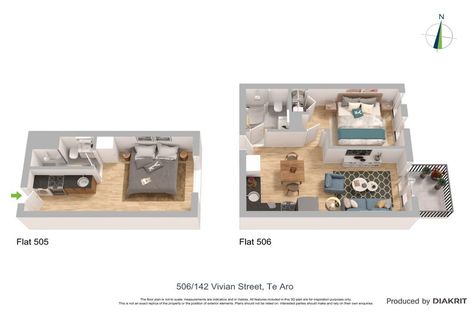 Photo of property in Dual Apartments, 506/142u Vivian Street, Te Aro, Wellington, 6011