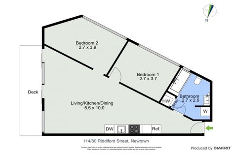 Photo of property in Masina Apartments, 114/80u Riddiford Street, Newtown, Wellington, 6021
