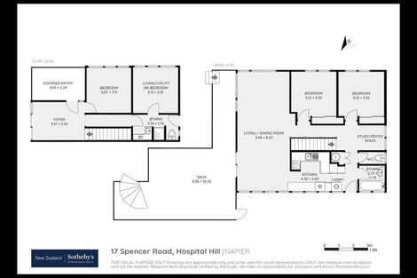 Photo of property in 17 Spencer Road, Hospital Hill, Napier, 4110
