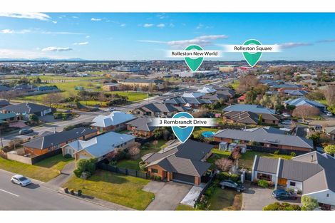 Photo of property in 3 Rembrandt Drive, Rolleston, 7614