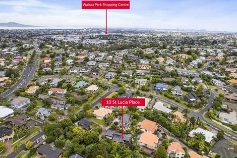 Photo of property in 10 St Lucia Place, Unsworth Heights, Auckland, 0632