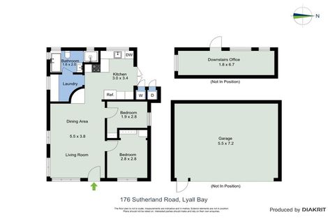 Photo of property in 176 Sutherland Road, Lyall Bay, Wellington, 6022