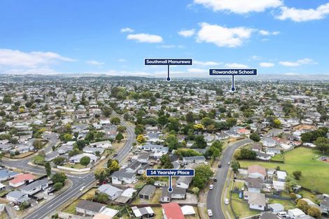 Photo of property in 14 Yearsley Place, Manurewa, Auckland, 2102