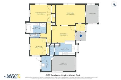 Photo of property in 2/27 Derrimore Heights, Clover Park, Auckland, 2019