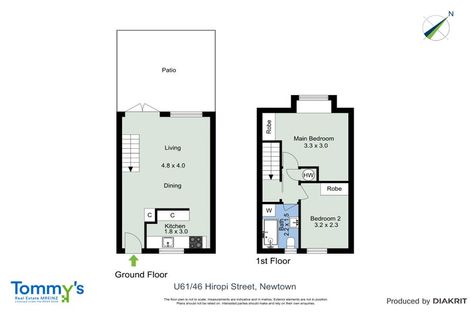 Photo of property in Hiropi St Village, 61/46u Hiropi Street, Newtown, Wellington, 6021
