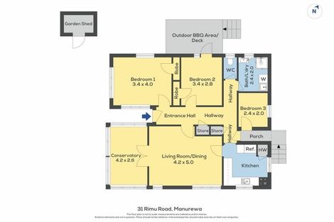 Photo of property in 31 Rimu Road, Manurewa, Auckland, 2102