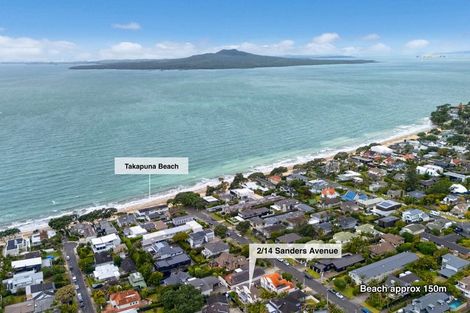 Photo of property in 2/14 Sanders Avenue, Takapuna, Auckland, 0622