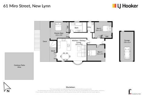 Photo of property in 61 Miro Street, New Lynn, Auckland, 0600