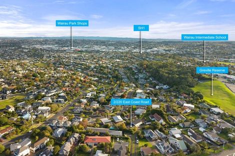 Photo of property in 2/220 East Coast Road, Forrest Hill, Auckland, 0620