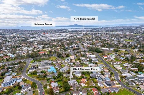 Photo of property in 1/14a Camrose Place, Glenfield, Auckland, 0629
