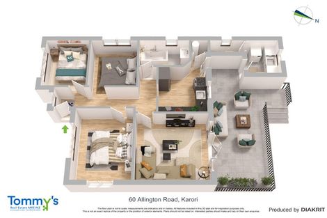 Photo of property in 60 Allington Road, Karori, Wellington, 6012