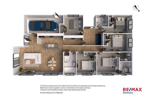 Photo of property in 61 Drumbuoy Drive, Flat Bush, Auckland, 2019