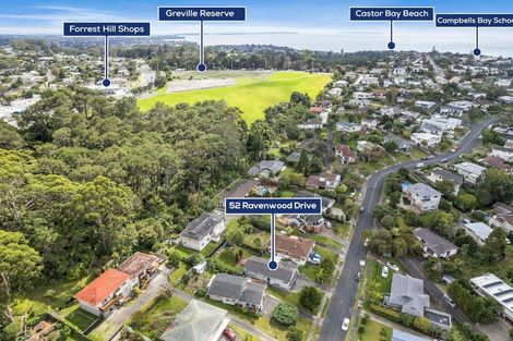 Photo of property in 52 Ravenwood Drive, Forrest Hill, Auckland, 0620