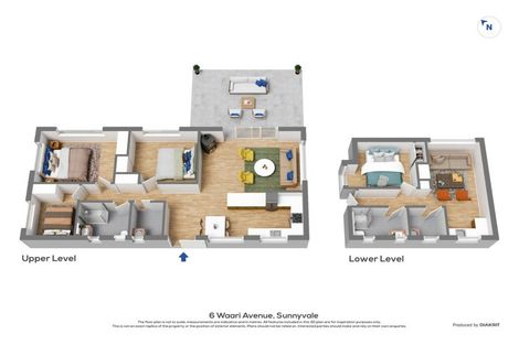 Photo of property in 6 Waari Avenue, Sunnyvale, Auckland, 0612